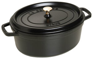 staub �X�g�E�u �u �s�R �R�R�b�g �I�[�o�� �u���b�N 33cm �v �傫�� ���� ���� �z�[���[ �� �������� IH�Ή� �y���{���K�̔��i�z La Cocotte Oval 40509-322