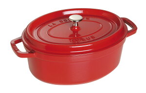 staub �X�g�E�u �u �s�R �R�R�b�g �I�[�o�� �`�F���[ 29cm �v �傫�� ���� ���� �z�[���[ �� IH�Ή� �y���{���K�̔��i�z La Cocotte Oval 40509-857