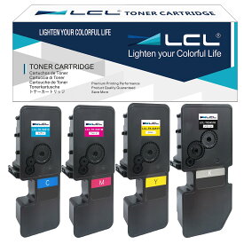 LCL Kyocera用 京セラ用 TK-5451 TK-5451K TK-5451C TK-5451M TK-5451Y （4色セット） 互換トナーカートリッジ 対応機種：Kyocera ECOSYS MA2600cwfx PA2600cwx