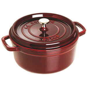 staub �X�g�E�u �u �s�R �R�R�b�g ���E���h �O���i�f�B�����b�h 18cm �v ���� �z�[���[ �� IH�Ή� �y���{���K�̔��i�z La Cocotte Round 40509-819