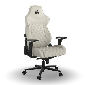 CORSAIR TC500 LUXE Frost �̂���G���S�m�~�b�N�Q�[�~���O�`�F�A �I�t�B�X/�f�X�N�`�F�A �Q�[���p ���N���C�j���O �p�\�R���`�F�A �t�@�u���b�N �y�z���C�g�z CF-9010067-WW