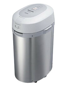 【助成金対象】パナソニック 生ゴミ処理機 家庭用 コンポスト 温風乾燥式 6L シルバー MS-N53XD-S