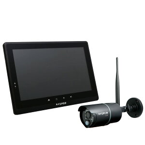 �}�X�v���d�H(MASPRO) ���j�^�[�����C�����XHD�J�����Z�b�g 10.1�C���`���j�^�[ �t���n�C�r�W���� ��ԎB�e ���C�����X�ڑ� ���񂽂�ڑ� ���j�^�[�ŊĎ� �X�}�z�Ŋm�F EP2WCFL