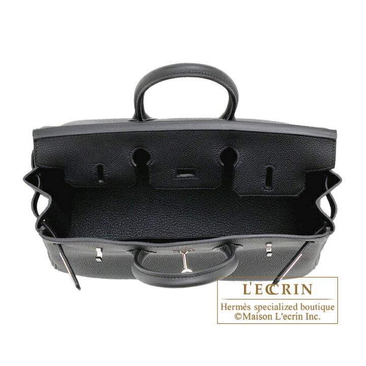 楽天市場】エルメス バーキン25 ブラック トゴ シルバー金具 HERMES 