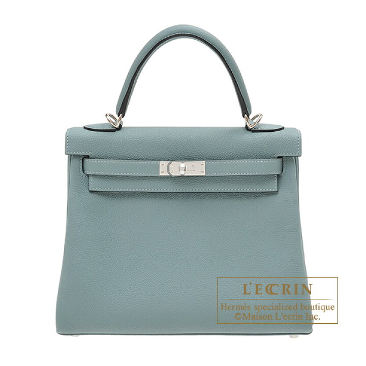 楽天市場】エルメス ケリー25/内縫い シエル トゴ シルバー金具 HERMES 
