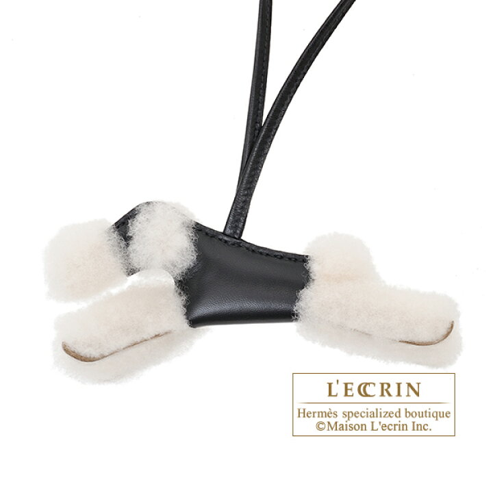 楽天市場】エルメス バディチャーム ブラック アニョーミロ/メリノ  