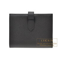 楽天市場】エルメス 財布 ベアンコンパクト 黒の通販