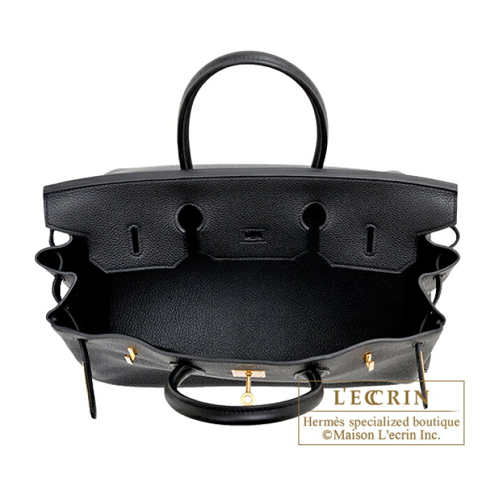 楽天市場】エルメス バーキン35 ブラック トゴ ゴールド金具 HERMES 