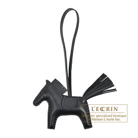 エルメス　ロデオチャームPM　ブラック　アニョーミロ　HERMES　Rodeo charm PM　Black　Agneau