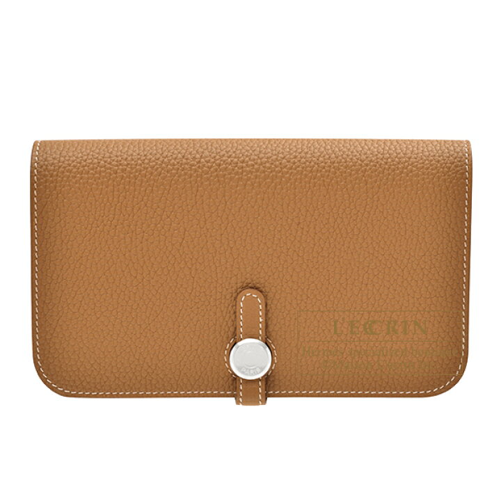 楽天市場】エルメス ドゴンGM ゴールド トゴ シルバー金具 HERMES 