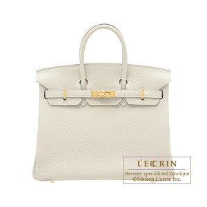 �G�����X�@�o�[�L��25�@�N���@�g�S�@�S�[���h����@HERMES�@Birkin bag 25�@Craie�@Togo leather�@Gold hardware