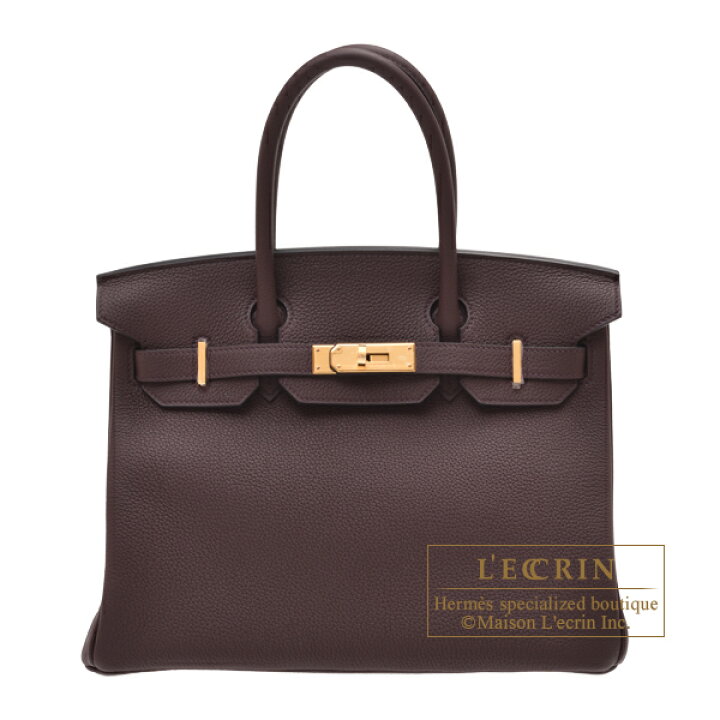 楽天市場】エルメス バーキン30 ルージュセリエ トゴ ゴールド金具  
