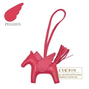 �G�����X�@���f�I�`���[���y�K�T�XPM�@�t�����{���[�Y�@�A�j���[�~��/�X�C�t�g�@HERMES�@Rodeo charm Pegasus PM�@Framboise�@Agneau/Swift leather