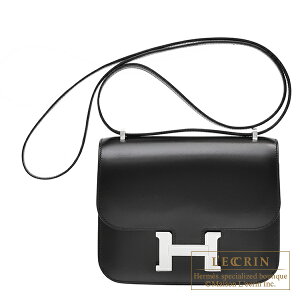 GX@RX^X~j@~[@ubN@{bNXJ[t@Vo[@HERMES@Constance mini@Mirror@Black@Box Calf leather@Silver hardware