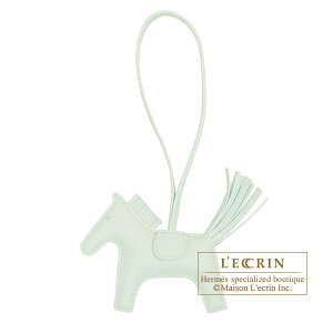 GX@fI`[PM@F[yp[~g@Aj[~@HERMES@Rodeo charm PM@Vert peppermint@Agneau