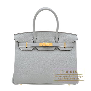 �G�����X�@�o�[�L��30�@�u���[�O���V�G�@�g�S�@�S�[���h����@HERMES�@Birkin bag 30�@Blue glacier�@Togo leather�@Gold hardware