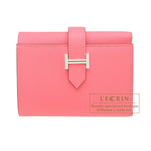 GX@xARrl@[YAU@H[Gv\@Vo[@HERMES@Bearn Conbine@Rose azalee@Epsom leather@Silver hardware