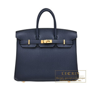 �G�����X�@�o�[�L��25�@�u���[�A�r�X�@�g�S�@�S�[���h����@HERMES�@Birkin bag 25�@Blue abysse�@Togo leather�@Gold hardware