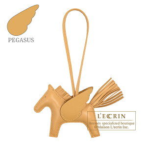 �G�����X�@���f�I�`���[���y�K�T�XPM�@�p�C���@�A�j���[�~��/�X�C�t�g�@HERMES�@Rodeo charm Pegasus PM�@Paille�@Agneau/Swift leather