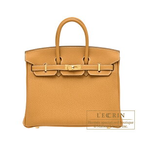�G�����X�@�o�[�L��25�@�i�`�������T�u���@�g�S�@�S�[���h����@HERMES�@Birkin bag 25�@Natural sable�@Togo leather�@Gold hardware