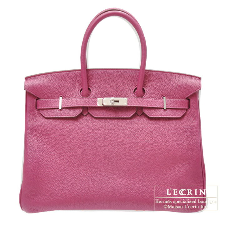 楽天市場】エルメス バーキン35 トスカ トゴ シルバー金具 HERMES 