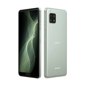�y�����ςݕi�z SHARP AQUOS sense5G SIM�t���[ �X�}�[�g�t�H�� SH-M17-S �I���[�u�V���o�[ (�����ςݕi)