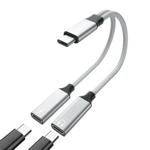 TRANLIKS 2in1 CzϊA_v^AUSB C  PD60W}[dyyȂ[dłzHi-Fi ʘb/ʒ/yΉ i-Phone 15/15 Pro/15 Plus/15 Pro Max/Type CȂǋ@ɓKp