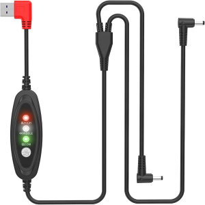 ��p���t�@���P�[�u�� usb�ϊ��P�[�u�� 12v�t�@���P�[�u�� 5v-12v usb�����P�[�u�� 12v�����P�[�u�� 3�i�K���͒��� QC3.0�}���[�d�o�b�e���[�ɑΉ� 12v���d���o�̓X�C�b�`�����M���Ȃ�