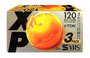 TDK ^p S-VHSrfIJZbge[v 120 3 ST-120XPUX3