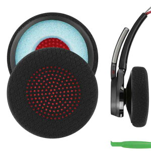 Geekria �C���[�p�b�h Comfort �݊��� �p�b�h�v�����g���j�N�X Plantronic Voyager Focus UC B825, Voyager 4210/ 4220/ 4310UC/ 4320UC, Blackwire C5200/ C