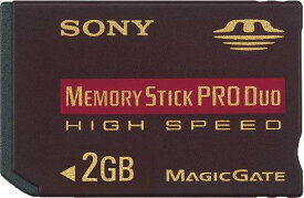 SONY メモリースティックPROデュオ(Hi-Speed)2GB [MSX-M2GNU]