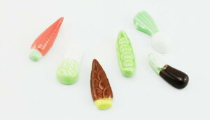 naissant 野菜 箸置き 6個 セット はくさい 茄子 にんじん 枝豆 たけのこ かぶ テーブルコ―ディネート やさい プレゼント ホームパーティ