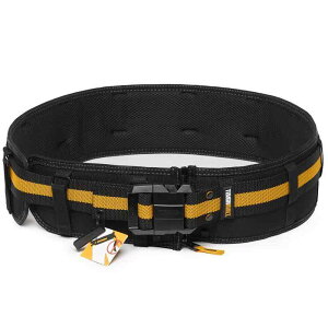 TOUGHBUILT Padded Belt with Heavy Duty Buckle, Black TB-CT-41P