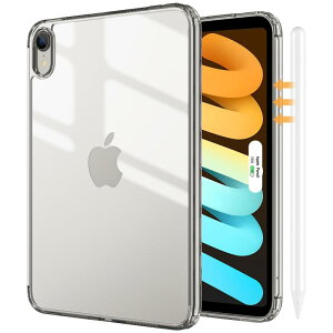 ProCase iPad Mini A17 Pro 第7世代 2024 Mini6 ケース 2021 8.3インチ クリアケース 透明 保護カバー 軽量 スリム 耐衝撃 適用機種:iPad Mini A17 Pro 第7世代 2024(A2993 / A