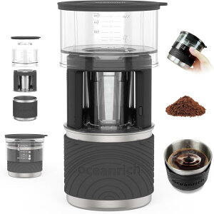 �I�[�V�������b�` oceanrich X7 �d���R�[�q�[���[�J�[ �R�[�h���X�^�C�v �R���p�N�g �A�E�g�h�A�d�l �X�e�����X�}�O�J�b�v�t�� UQ-ORX7 (�u���b�N)