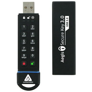 Apricorn Aegis Secure Key - USB 3.0 Flash Drive, ASK-256- ÍUSB MM1277 ASK3-