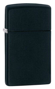 ZIPPO �W�b�|�[ 1618 Black Matte �u���b�N�}�b�g ����� SLIM SIZE �X���� ZIPPO LIGHTER �W�b�|���C�^�[ [���s�A���i]