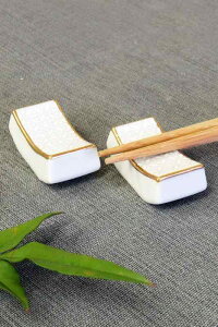 和座の蔵 箸置き おしゃれ 九谷焼 ペアセット 白七宝 陶器 高級 ブランド 和食器 カトラリーレスト 日本製