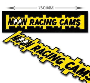 MOONEYES [ACY Racing Cams fUCXebJ[ I[goCp ԗp 13×2.5cm MOON Racing Cams Sticker DM-171