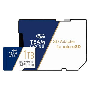 Team microSDXCJ[h ]UHS-1 U3 V30 A1Ή {10N SDϊA_v^[t Ki