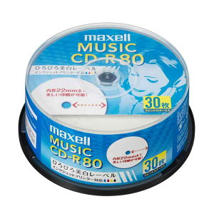 maxell yp CD-R 80 CNWFbgv^ΉzCg(Ch) 30 XshP[X CDRA80WP.30SP parent