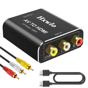 RCA to HDMI ϊRo[^[  A~Ov AV to HDMI ϊ AiORCAR|WbgiԁAAj3F[q HDMI ϊA_v^ ÂDVDR[_[/JZbgfbL/TV Box/ÂQ[@iP