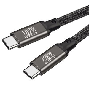 USB Type C P[u100W/ 5A PDΉ}[d ϋviC҂ Type C to Type C USBP[u ^CvC [dP[u MacBook ProAiPad mini 6AMatebookAiPad Pro 2018A