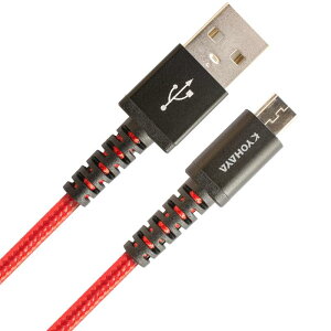 KYOHAYA micro usb P[u AhCh [dP[u }CNusbP[u android [dP[u 1.2m } v iC x f ɂ X}z }[d f[^] Android/XPERIA/Galaxy