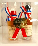カルヴァドス・ポモ−ミニチュア 50mlセットA - Calvados & Pommeau Miniature