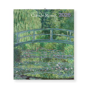�Ǌ|���J�����_�[ �~�j �N���[�h���l 2026�N - Claude Monet Calendar mini 2026 - �C�O�J�����_�[ - �t�����X�J�����_�[