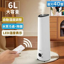 楽天市場】加湿器 卓上 超音波式加湿器 大容量 6l大容量の通販