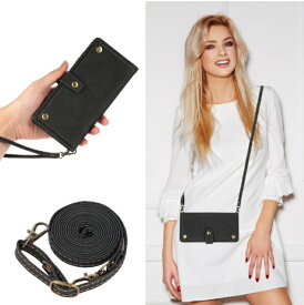 【300円OFFクーポン】iPhone15 ケース iPhone15Pro ケース iPhone14 ケース iPhone14Pro iPhone13 iPhoneSE ケース 手帳型 ストラップ ショルダー スマホケース 耐衝撃 おしゃれ レザー 革 背面 手帳型