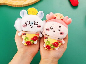 【送料無料,300円OFFクーポン利用で2380円】 ちいかわ おそろいピザなマスコット モモンガ 古本屋 カニちゃん ハロウィン うさぎ ハチワレ ぬいぐるみ キャラクター プチミニマスコット キーチェーン キーホルダー キーチャーム 限定 可愛い 誕生日