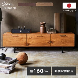 \ 10%OFFクーポンすぐ使える! / 【開梱設置サービス付き】テレビ台 テレビボード チェスト ローチェスト 天然木 アイアン 幅160cm 奥行44cm 高さ43cm ローボード おしゃれ 木製 TVボード TV台 収